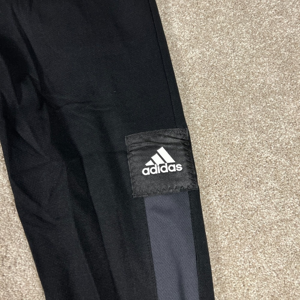 Adidas Mens Medium‎ Black Louisville Cardinals Ankle Snap Track Pants NWT - Picture 3 of 9